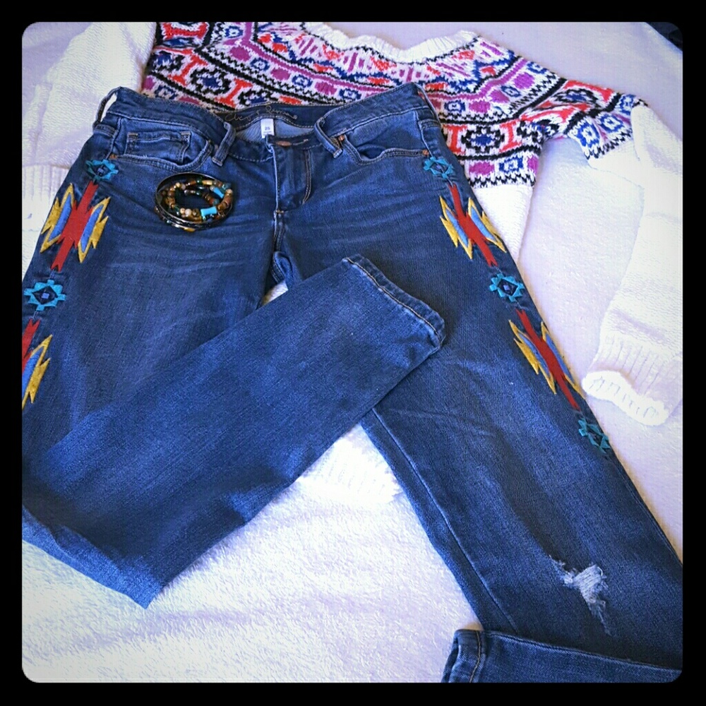 ✨Boho inspired Paige jeans